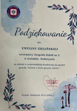 Wyniki konkursu „Jesień w lesie grzyby niesie” (2)