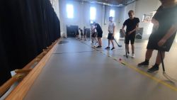 Unihokej na lekcjach WF8