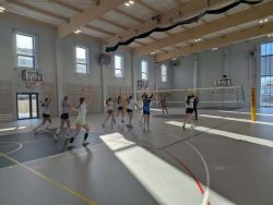 Trening młodziczek przed finałem wojewódzkim w piłkę siatkową w Bydgoszczy.1