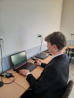 Emil w II etapie Olimpiady Policyjnej2