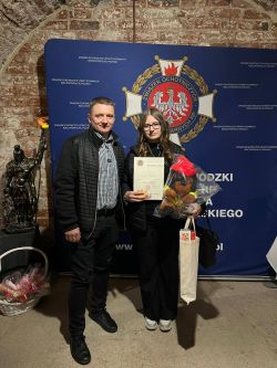 III miejsce Nikoli w etapie wojewódzkim XXVIII Wojewódzkiego Konkursu Plastycznego „Zapobiegajmy pożarom”2