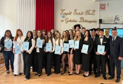 Pożegnanie absolwentów Technikum1