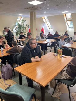 Antoni na podium turnieju pożarniczego2