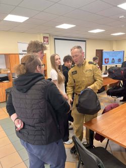 Antoni na podium turnieju pożarniczego3