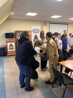 Antoni na podium turnieju pożarniczego4