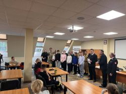 Antoni na podium turnieju pożarniczego6