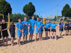 Podwójne Mistrzostwo Powiatu w Siatkówce Plażowej dla Zespołu Szkół nr 23