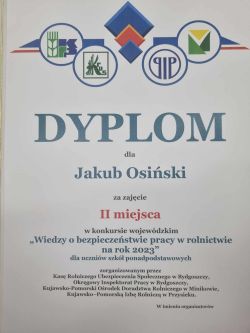 II miejsce Kuby w konkursie (5)