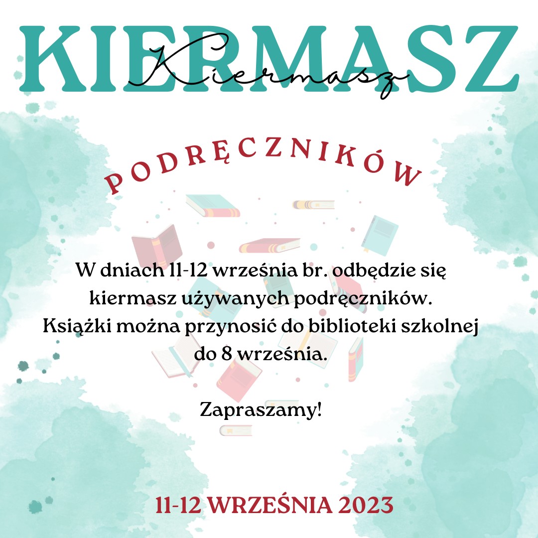 KIERMASZ PODRĘCZNIKÓW