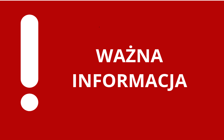 Ważna informacja dla uczniów Branżowej Szkoły I stopnia