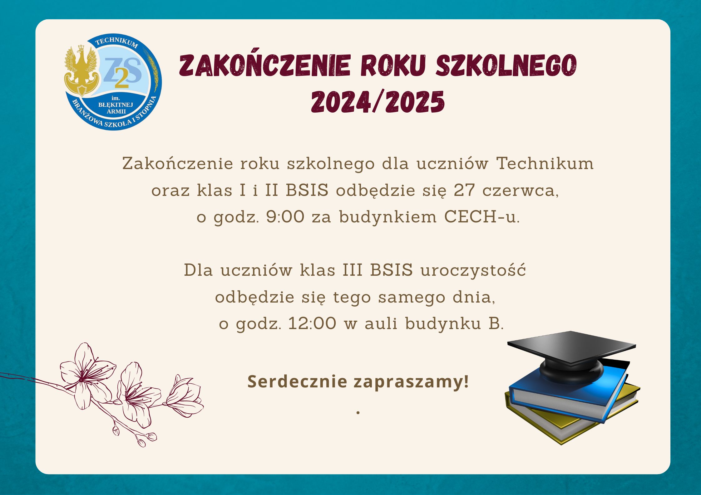 Zakończenie roku.