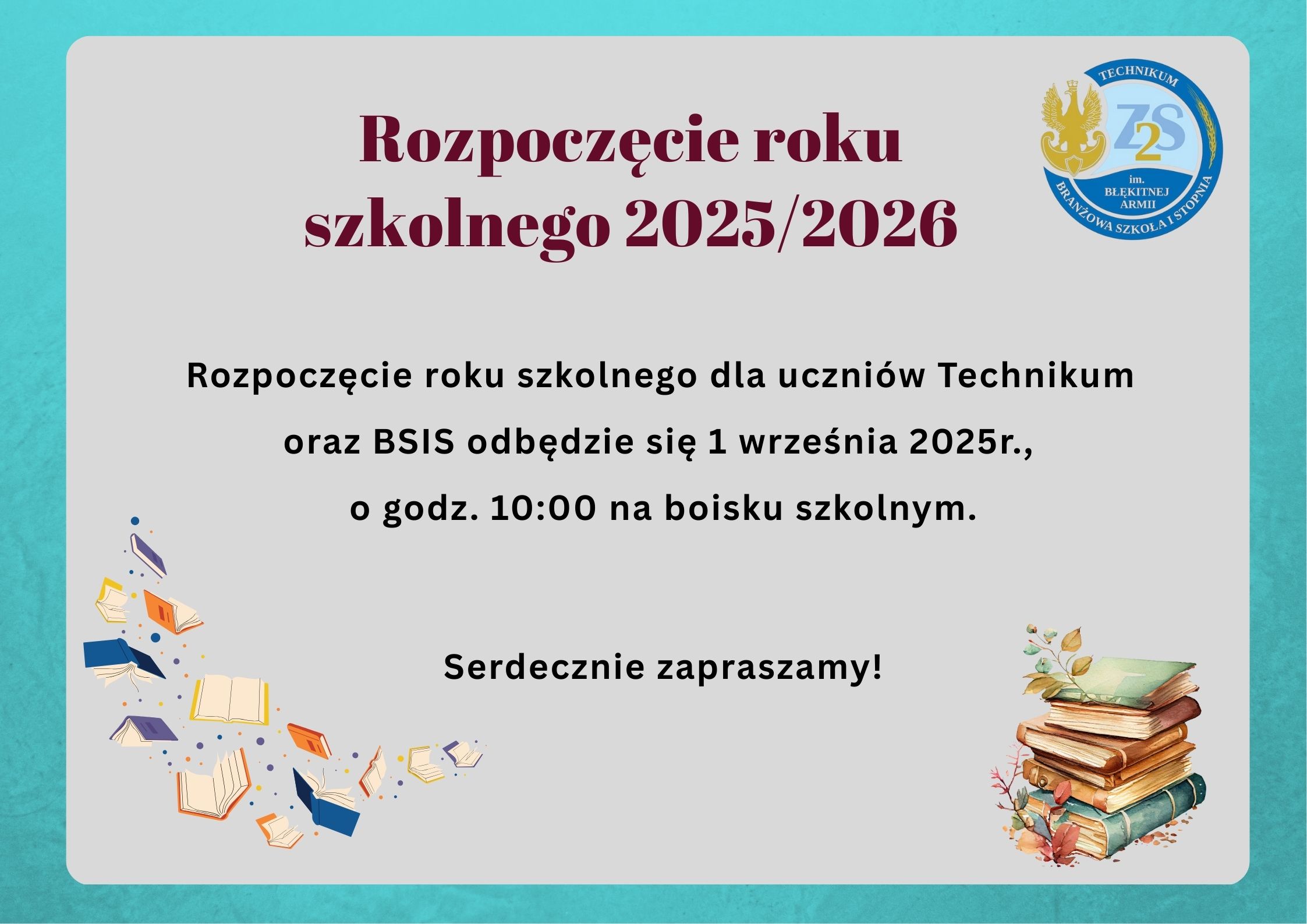 Rozpoczęcie roku szkolnego 2025-2026