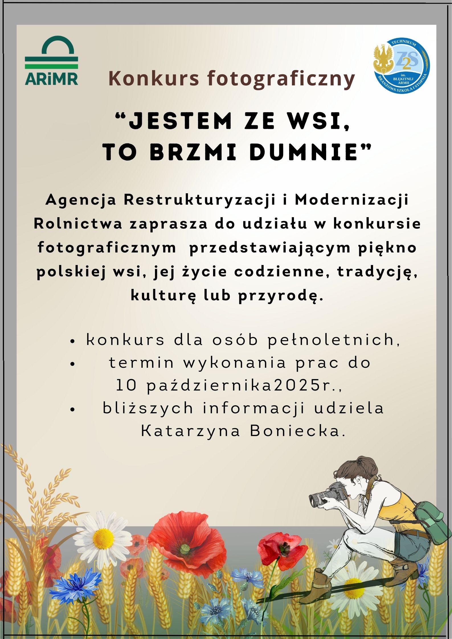Konkurs "Jestem ze wsi, to brzmi dumnie"