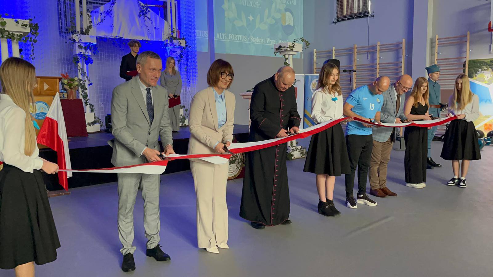 Otwarcie nowej hali sportowej