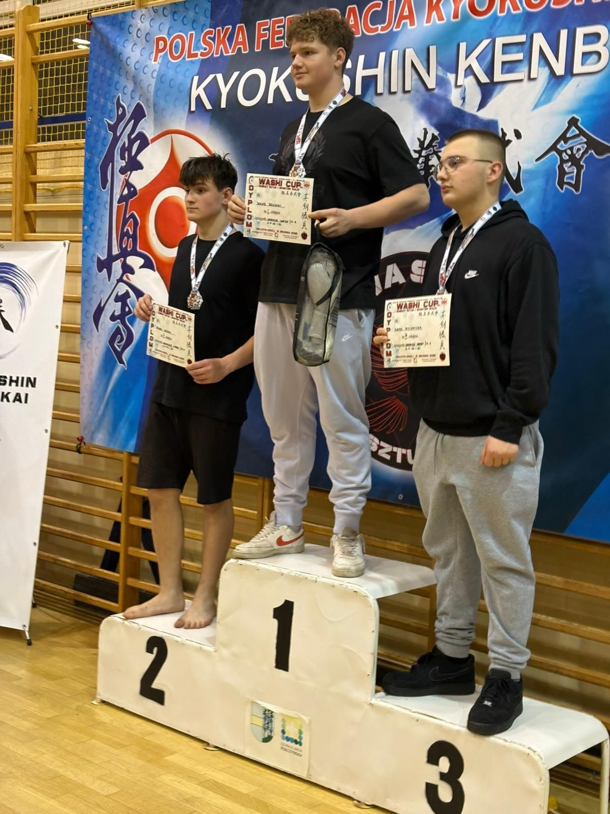 Złoto na ogólnopolskich zawodach K-1