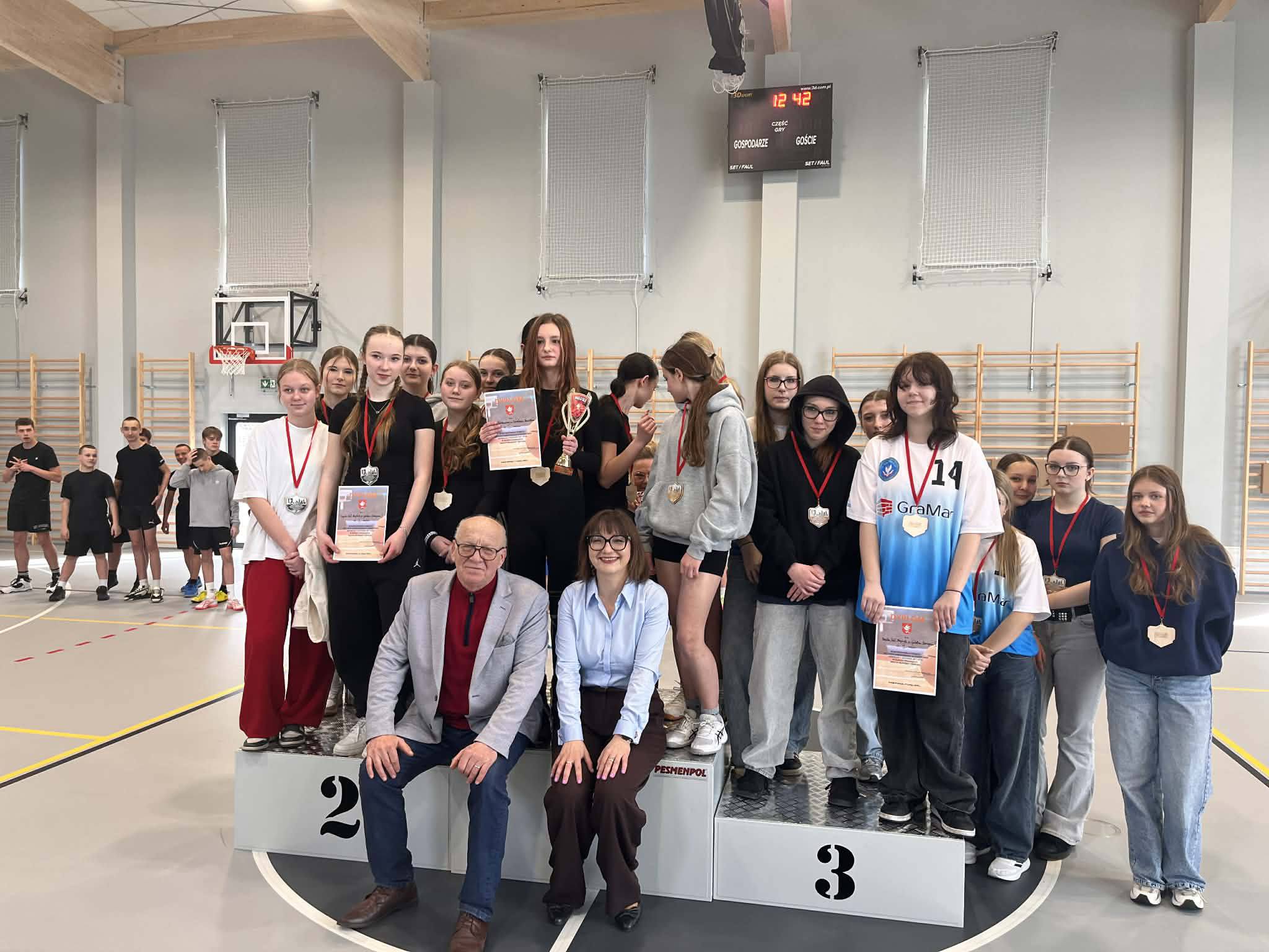 Mistrzostwach Powiatu Golubsko-Dobrzyńskiego w koszykówce