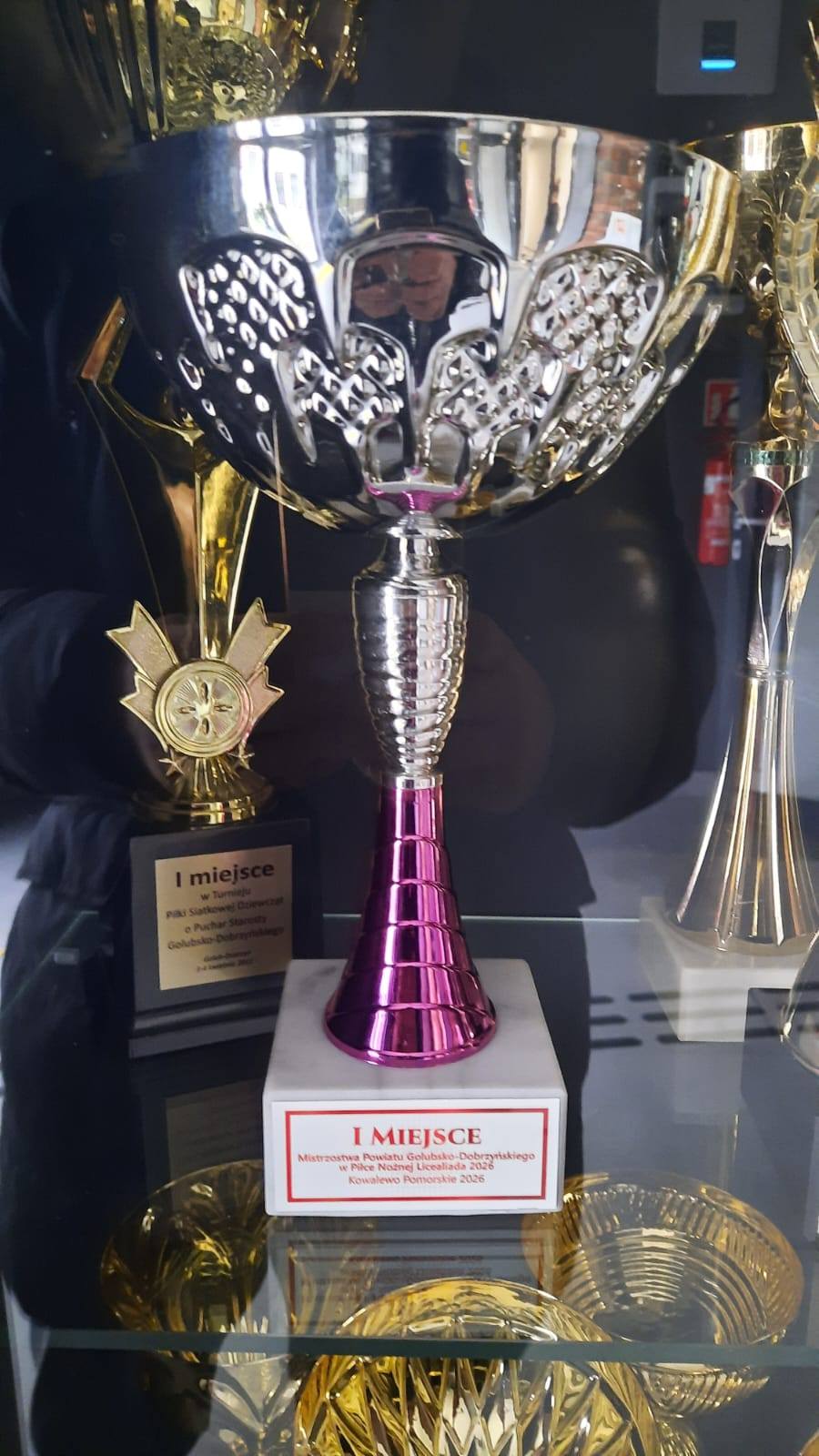 I i II miejsce w Mistrzostwach Powiatu w piłce nożnej.