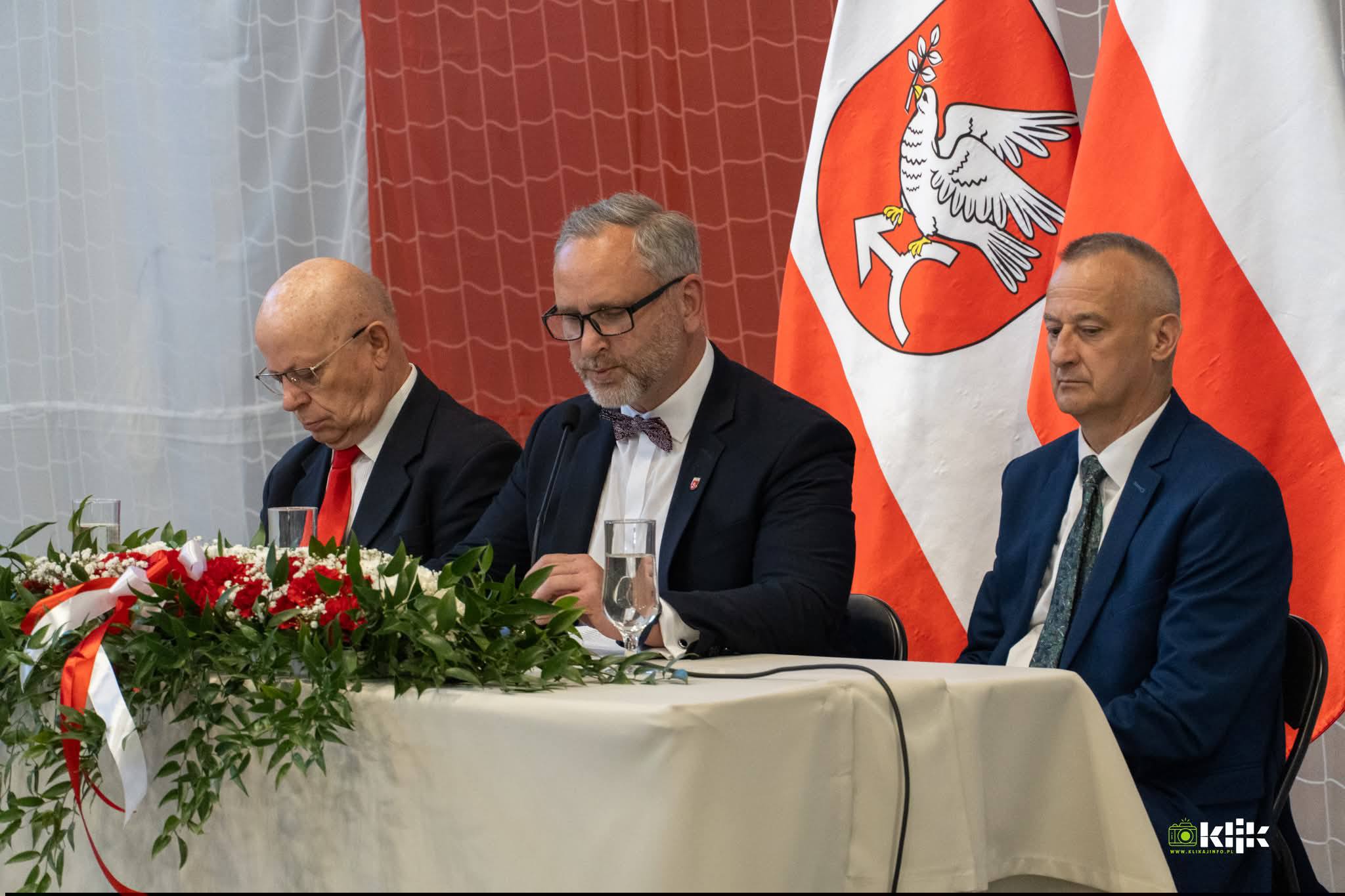Uroczysta sesja Powiatu w naszej szkole.